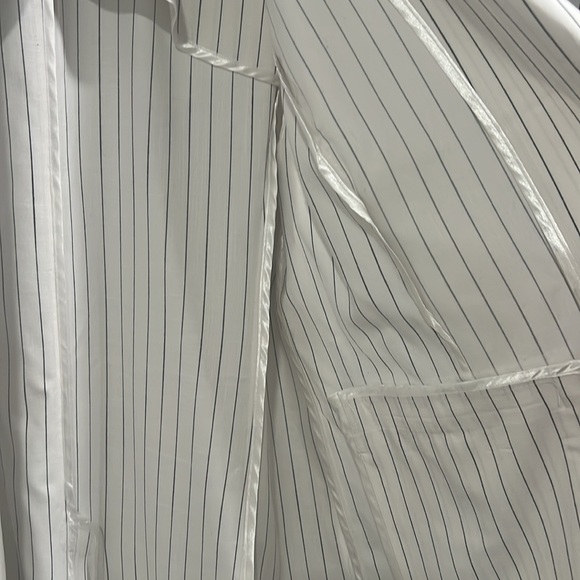 Avec Les Filles Longline Pinstriped Blazer - Picture 5 of 10